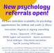 New Year, new psychology appointments open!